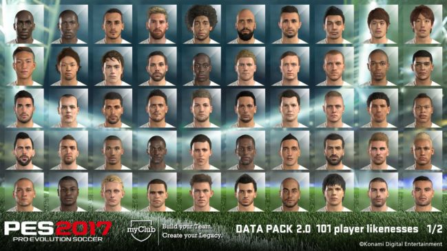 PES 2017: Data Pack 2.0 chega nesta quinta-feira com atualizações